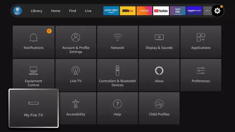 Choose My Fire TV
